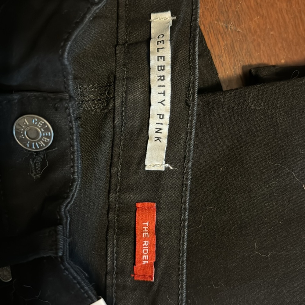 Celebrity Pink Black Skinny Jeans - Picture 6 of 6